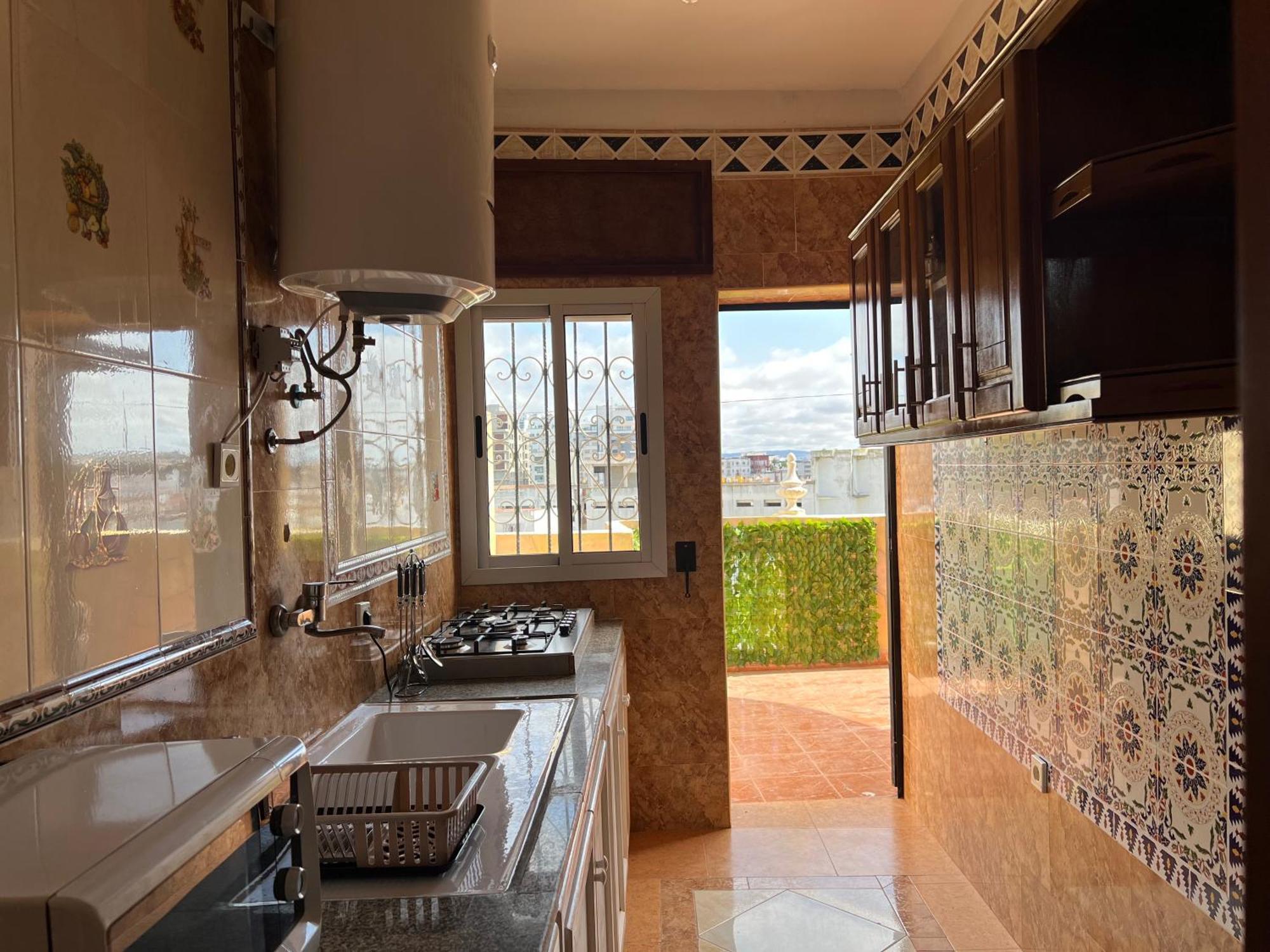 Apartment City Center Panoramic View Terrace Tangier Exterior photo